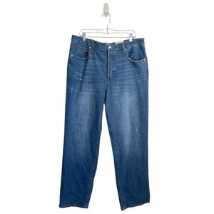 Universal Thread High Rise 90’s Straight Comfort Stretch Jeans Size 16R …